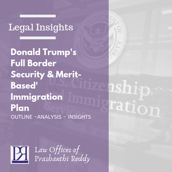 Trump Unveils Immigration Plan