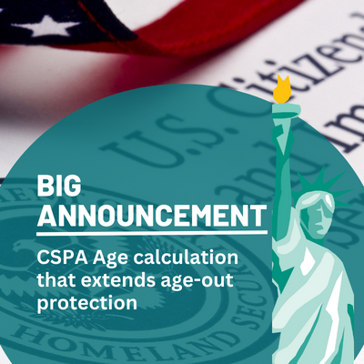 New CSPA age calculation rule